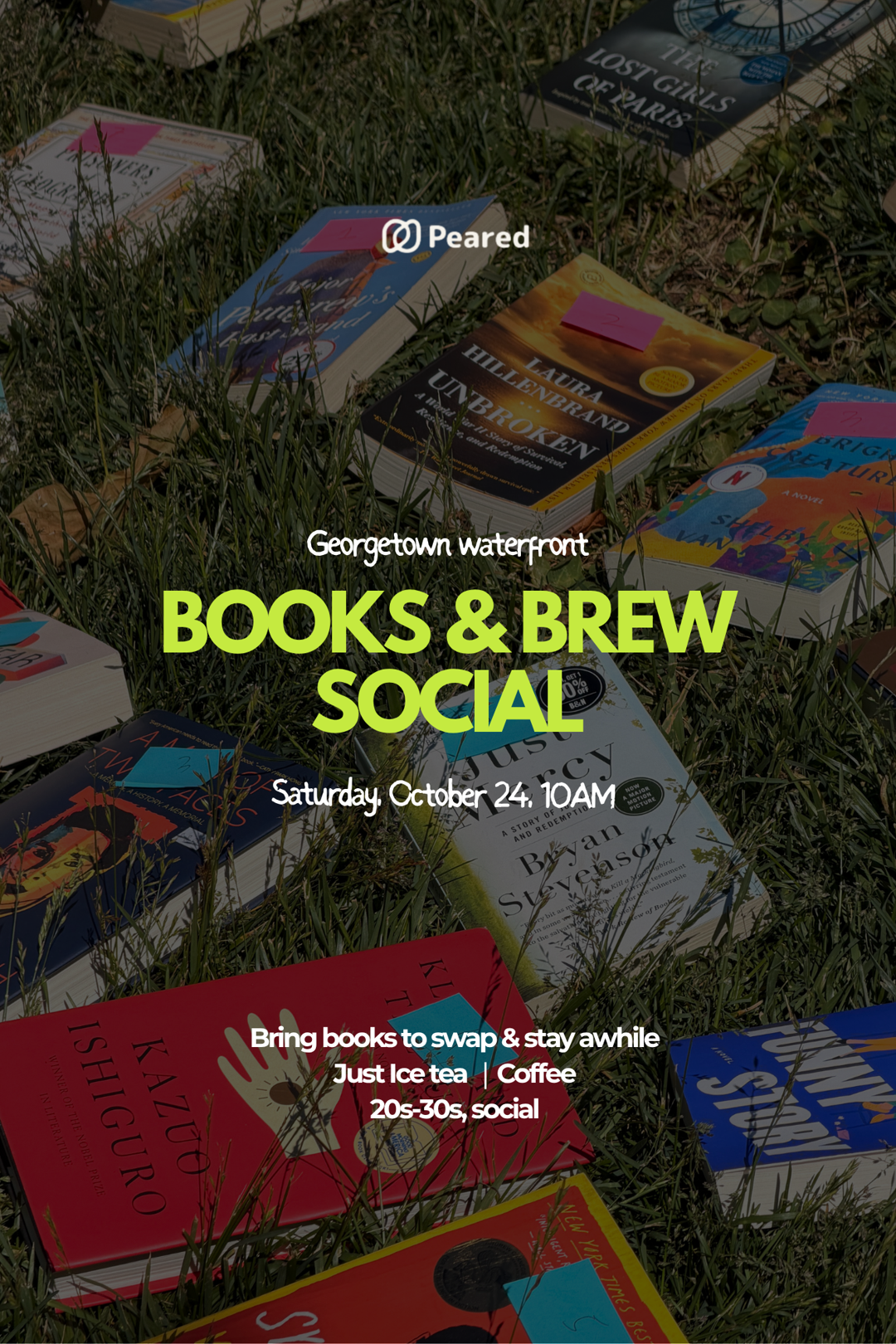 Fall Books and Brews Social